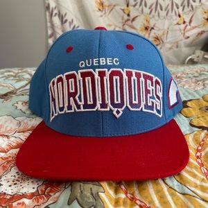 NHL Mitchell & Ness Quebec Nordiques SnapBack hat